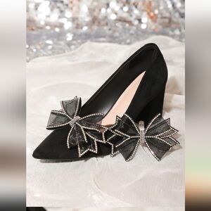Clipon Bow High Heels Accessories